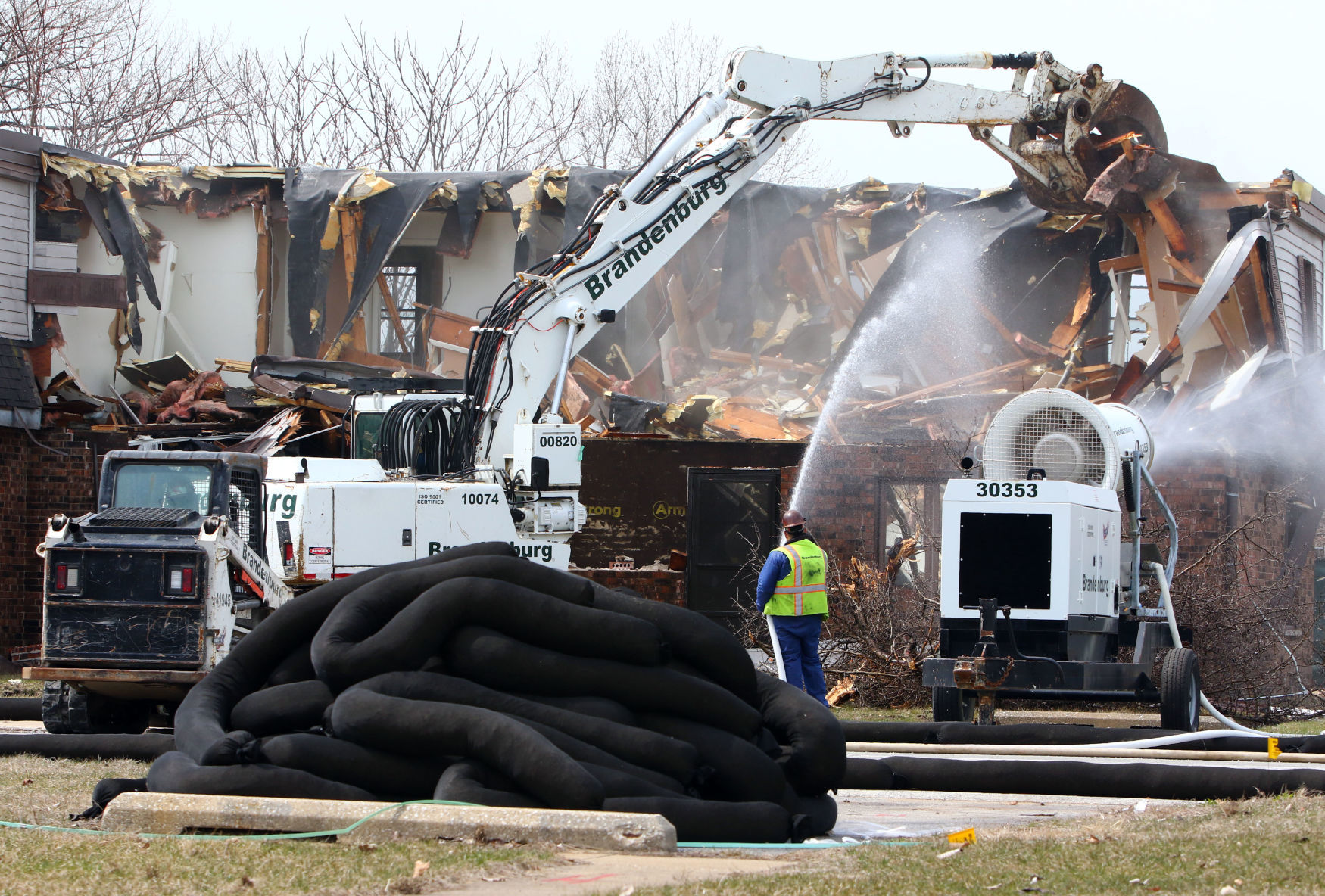 Demolition begins on West Calumet Housing Complex